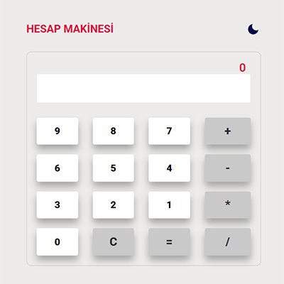 Hesap Makinesi